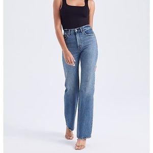 Abercrombie Ultra High Rise 90s Straight Curve Love